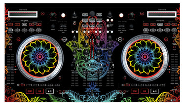 Numark NS 6 Skin Henna Rainbow